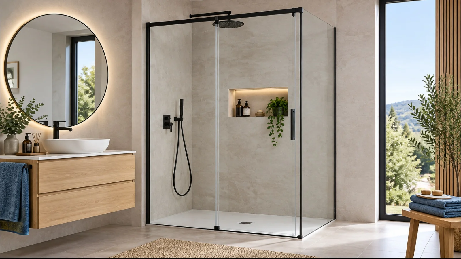 Mamparas Blau, especialistas en mamparas e equipamento de baño