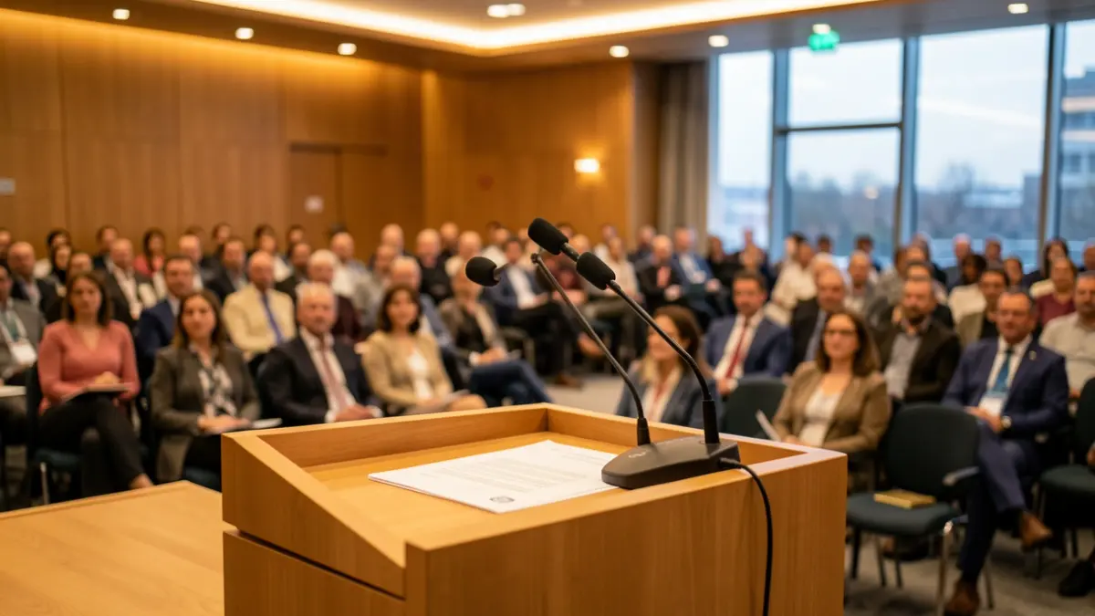 Imaxe xenérica dun foro nacional sobre intelixencia artificial e accesibilidade.