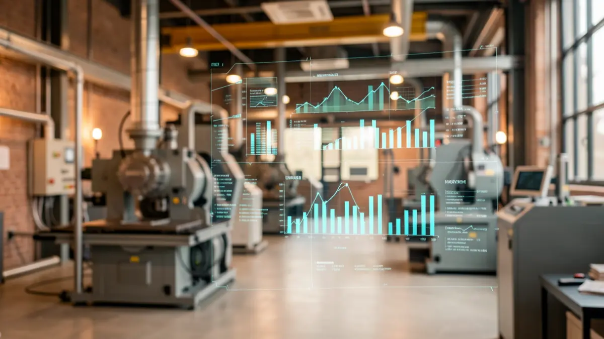 Imaxe xenérica de tecnoloxía industrial e dixitalización.
