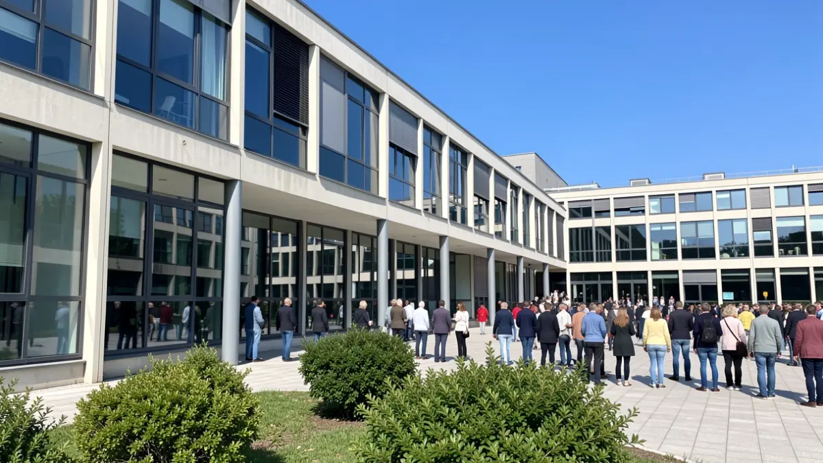 Imagen genérica de un edificio universitario moderno.
