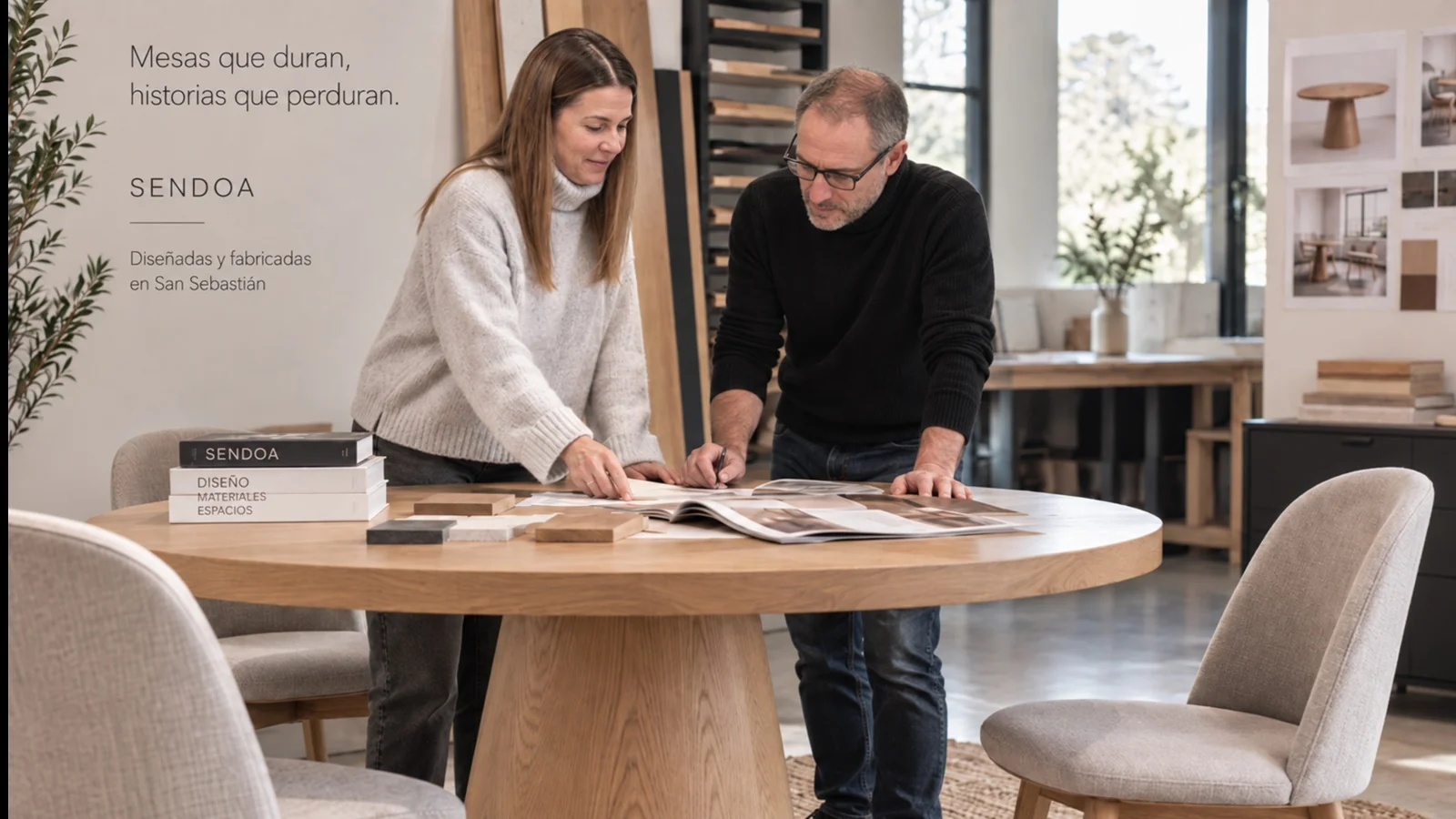 Tusmesasysillas.com impulsa Sendoa, su fábrica propia de mesas diseñadas y fabricadas en San Sebastián