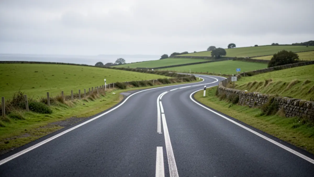 Imagen genérica de mejora de carreteras en Galicia.