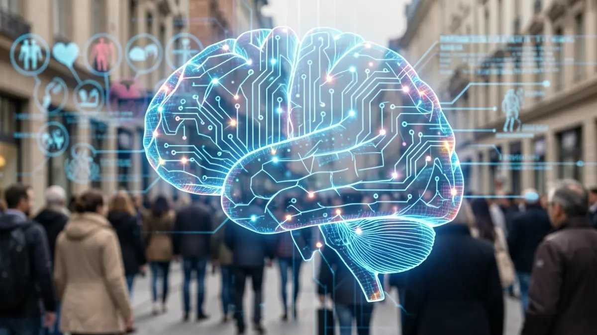Imagen genérica de un circuito de inteligencia artificial.