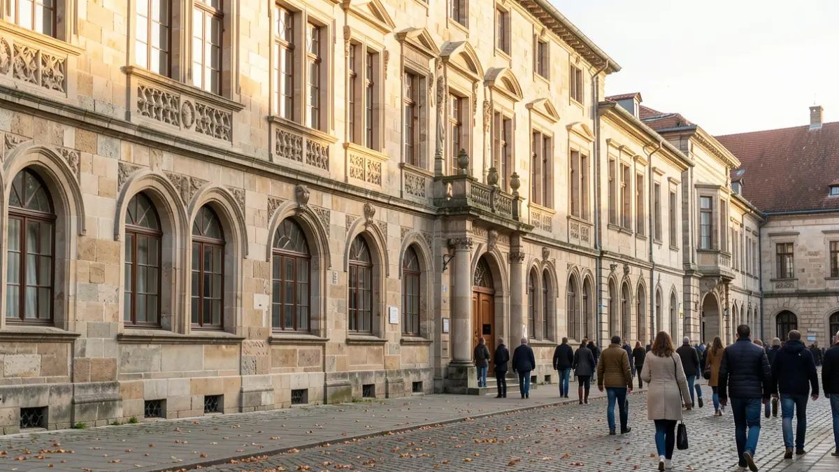 Generic image of a historic Galician university facade with architectural details.
