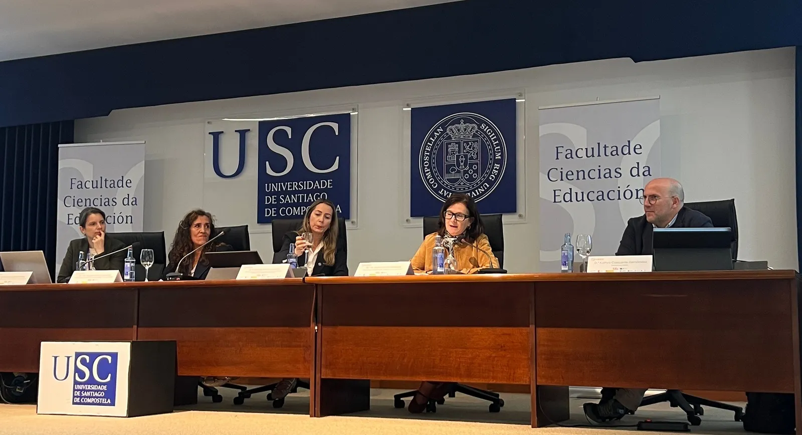 O encontro inaugurouse en Ciencias da Educación