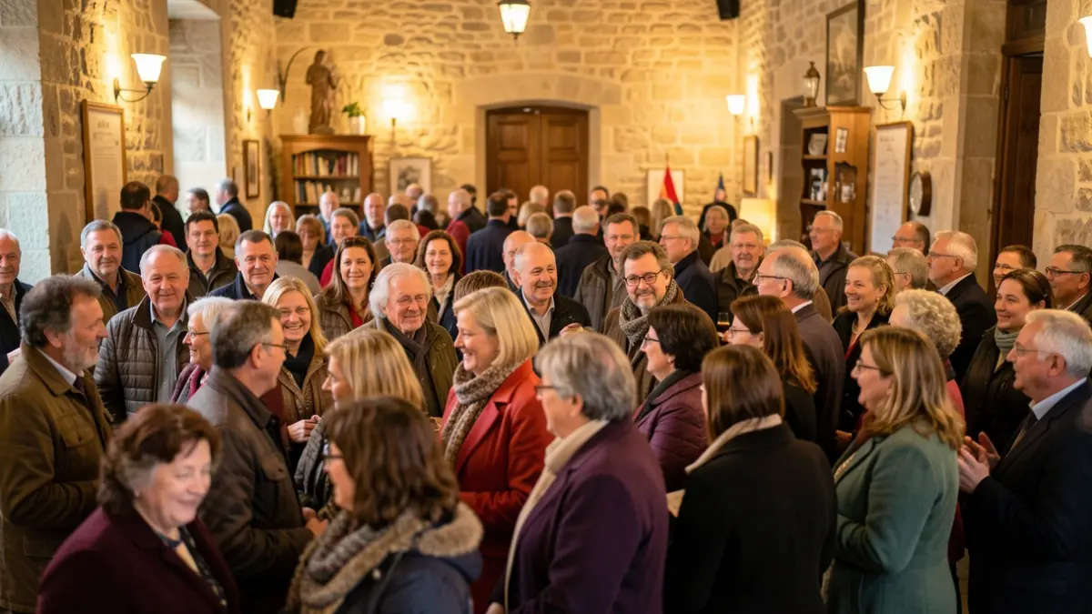 Imagen genérica de una gala de reconocimiento al comercio local en Galicia.