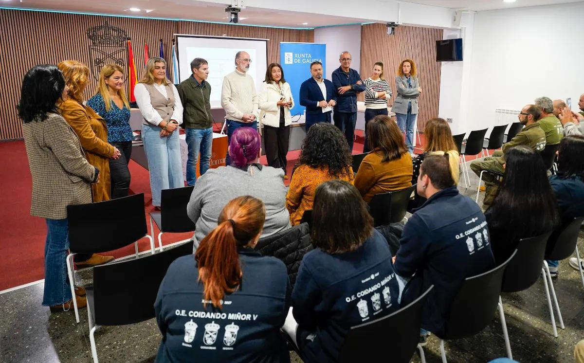 A Xunta forma 20 desempregados en atención sociosanitaria e montes en Gondomar