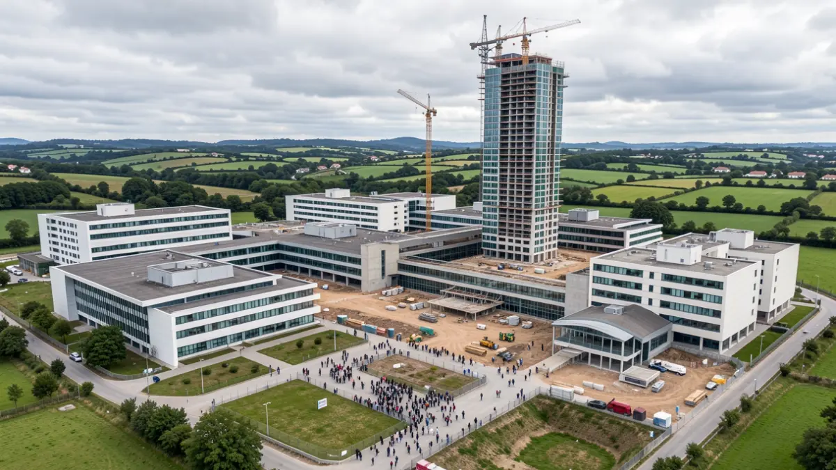 Imagen genérica de desarrollo hospitalario en Galicia.