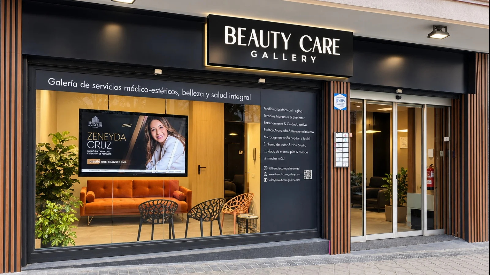 Beauty Care Gallery enche 12 dos seus 14 espazos cun modelo para exercer sen abrir unha clínica propia