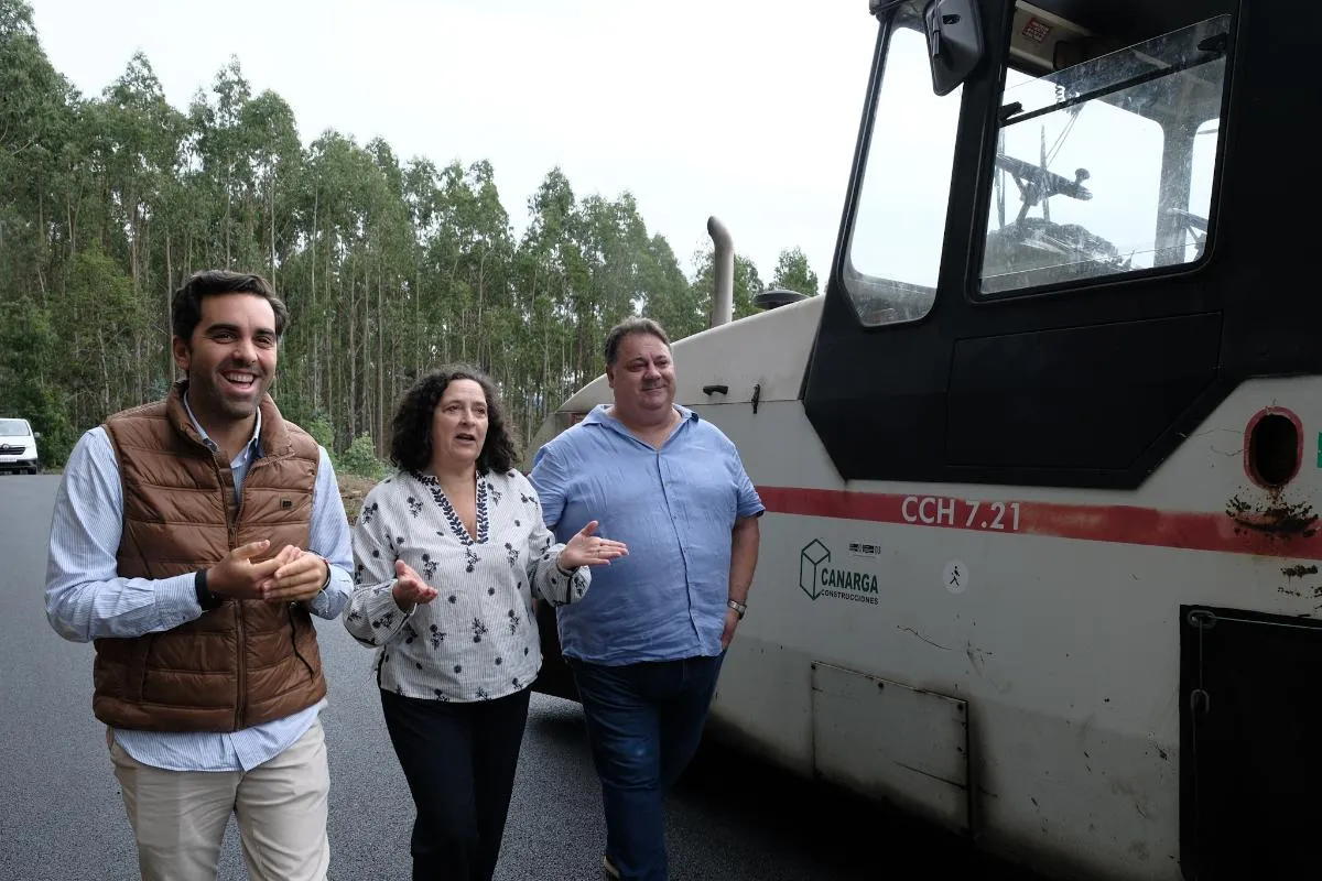 Belén do Campo anuncia o inicio das obras de mellora dun viario entre Frades e Oroso