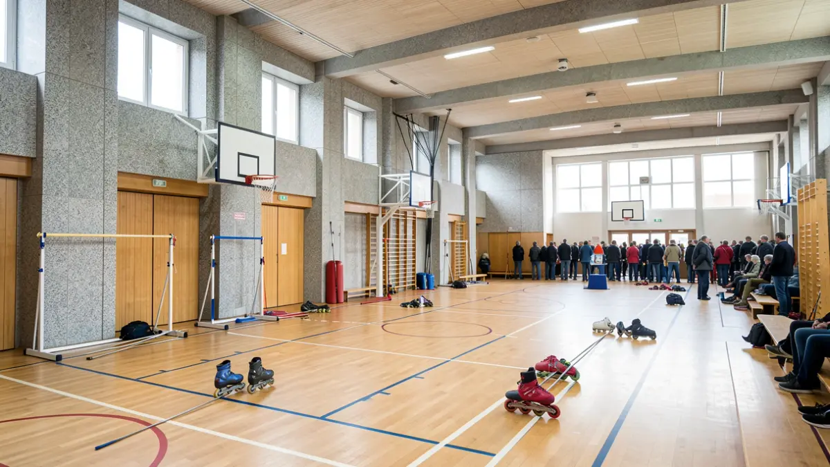 Instalacións deportivas municipais en Silleda con equipamento variado.