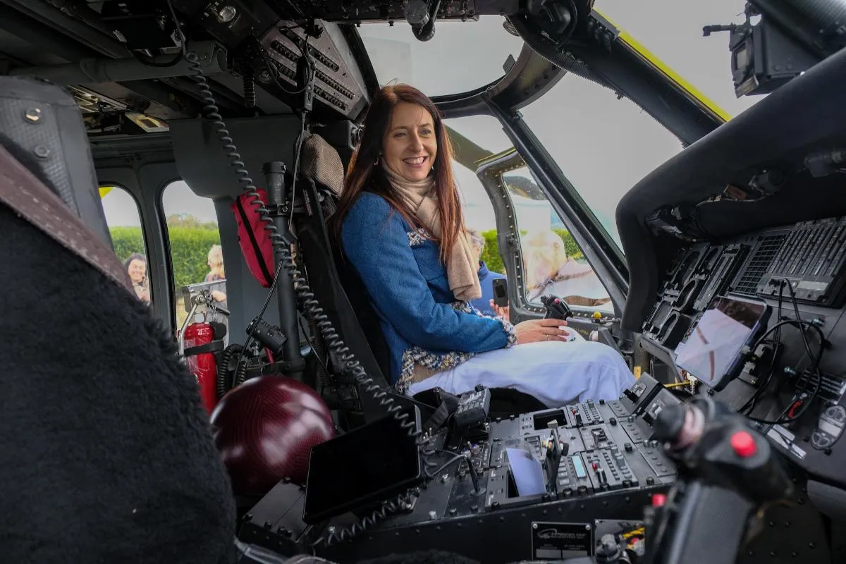 Galicia estrea un Black Hawk para loitar contra incendios