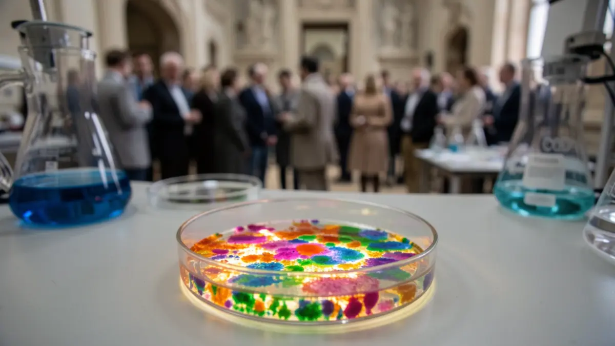 Imagen genérica de cultivo microbiológico en laboratorio.