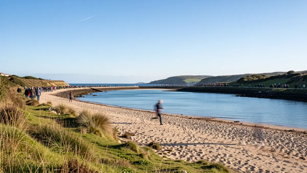 Imagen genérica de un paseo costero en Galicia.